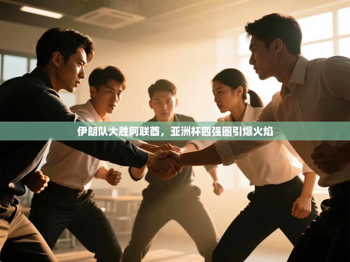 伊朗队大胜阿联酋，亚洲杯四强圈引爆火焰